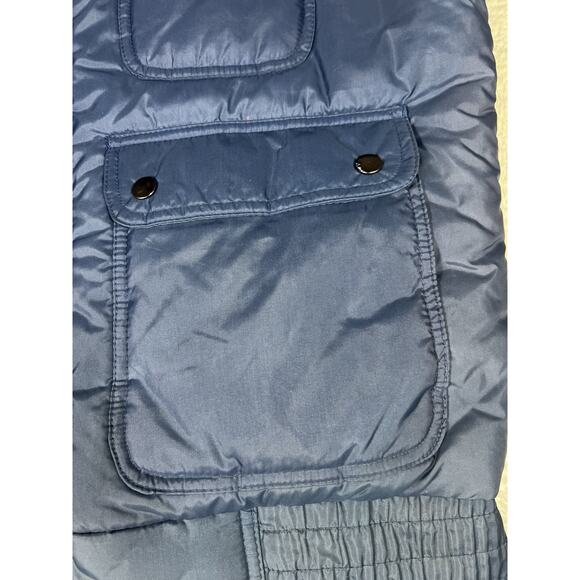 Shipton Sportswear Bubble Vest Womens Medium Blue Full Zip Sleeveless Jacket - Picture 4 of 16